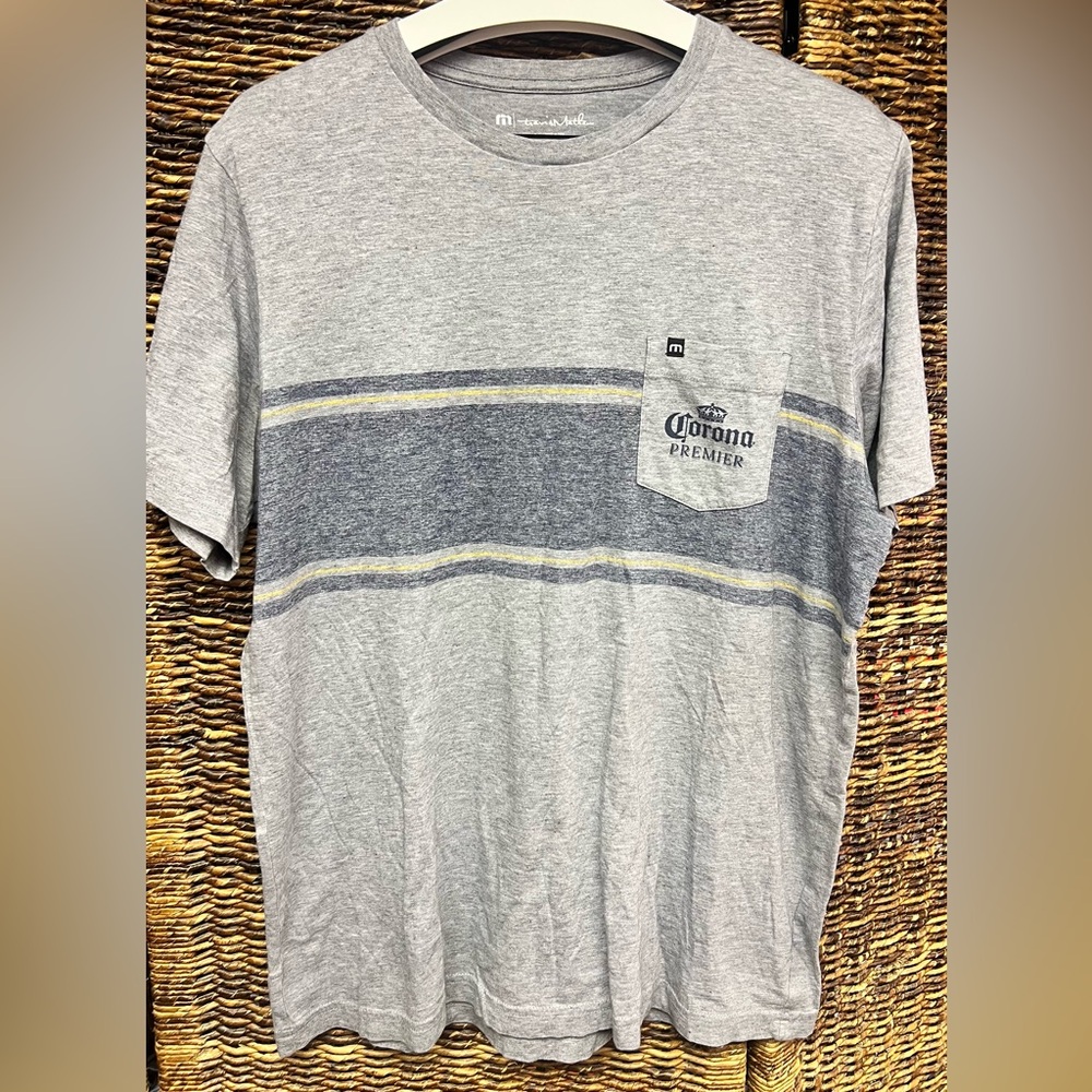 Travis Matthew- Mens Large Corona Premier T‎ Shirt, 100% Pima Cotton